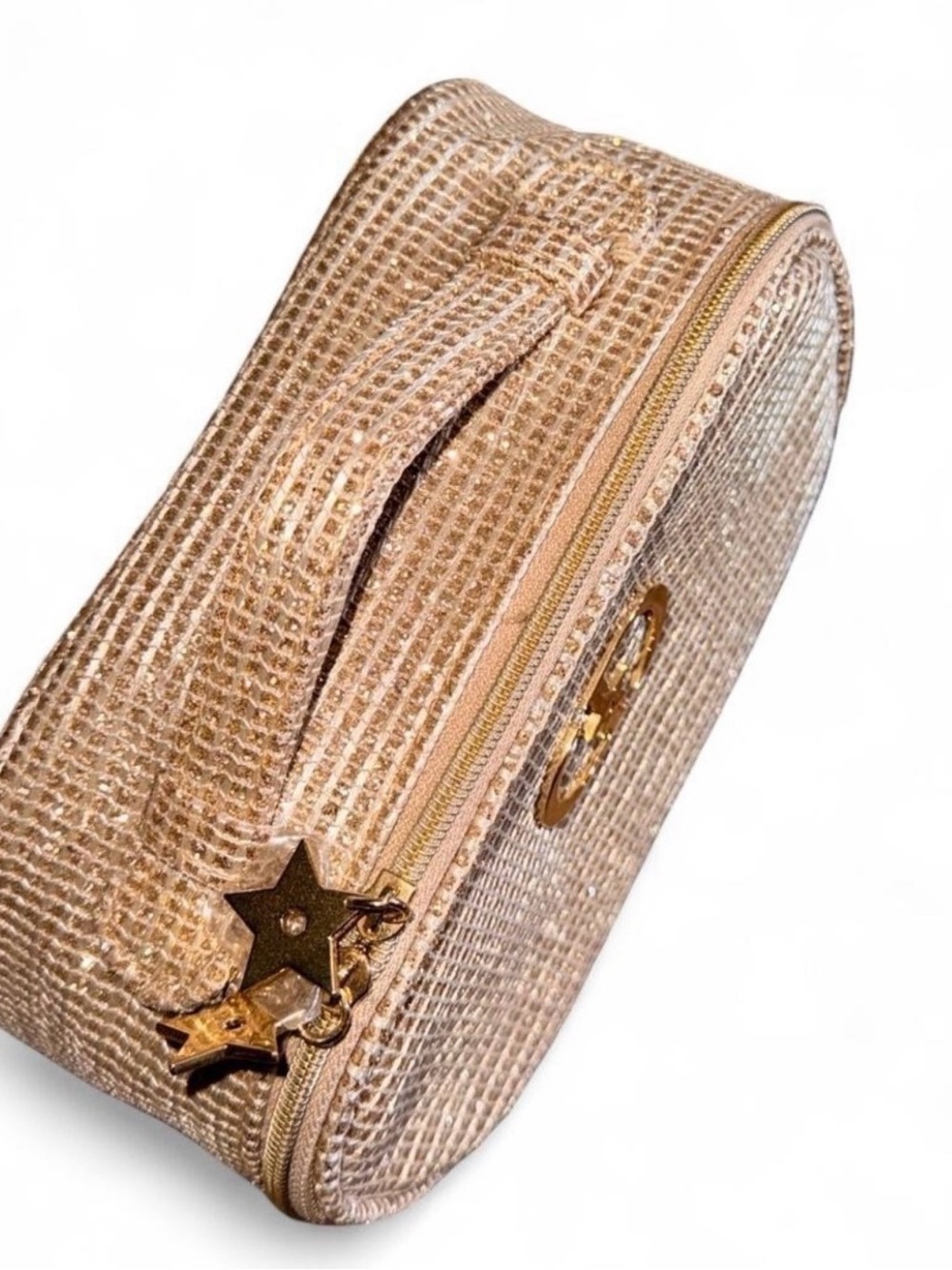 Dior Limited edition Gold Sparkling Case adorned with CD initials - Picture 2 of 3